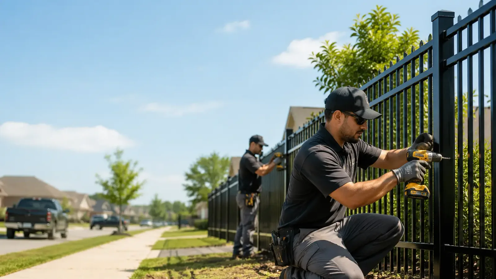 Metal Fence Installation in Kansas City, KS